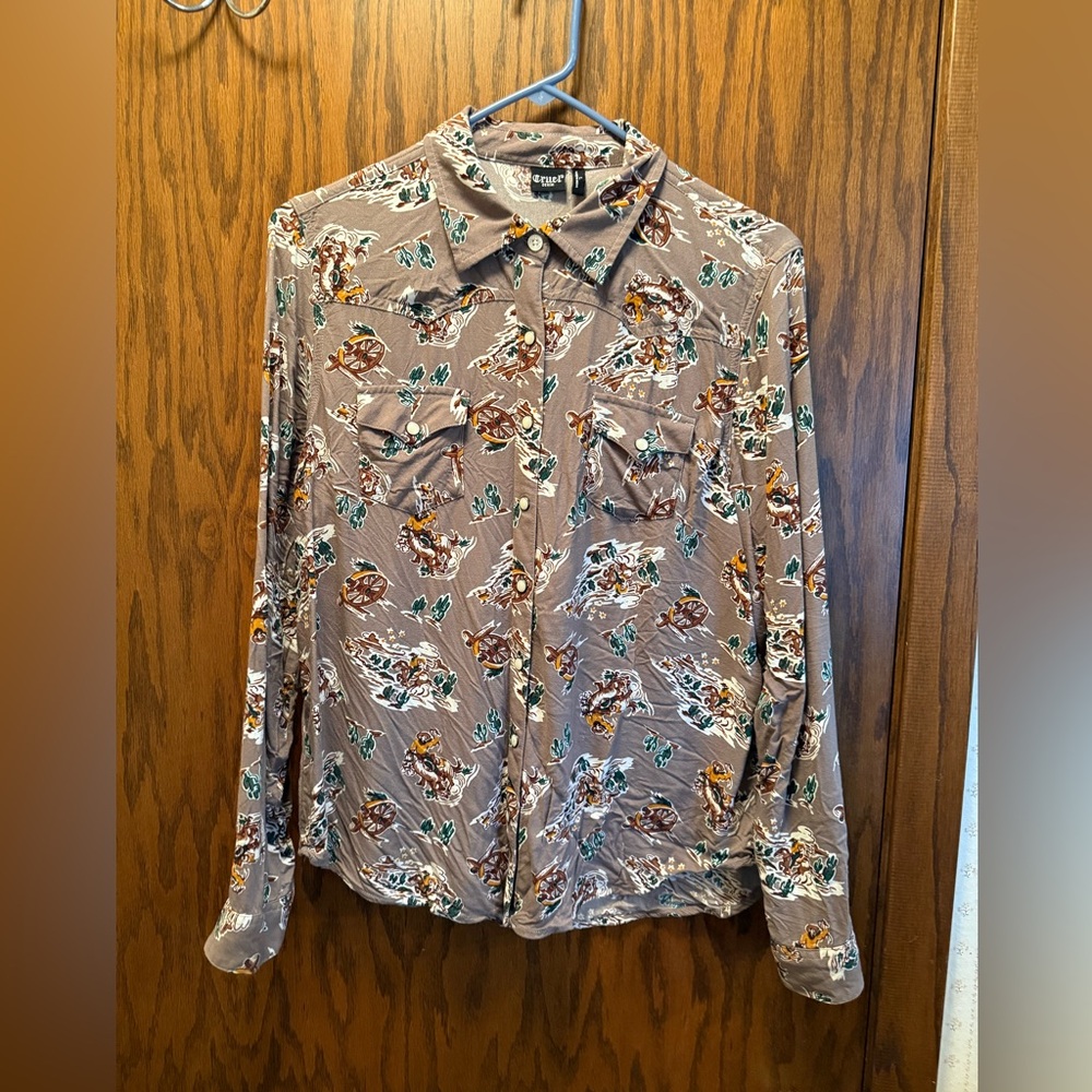 Women's Western Button Down Shirt